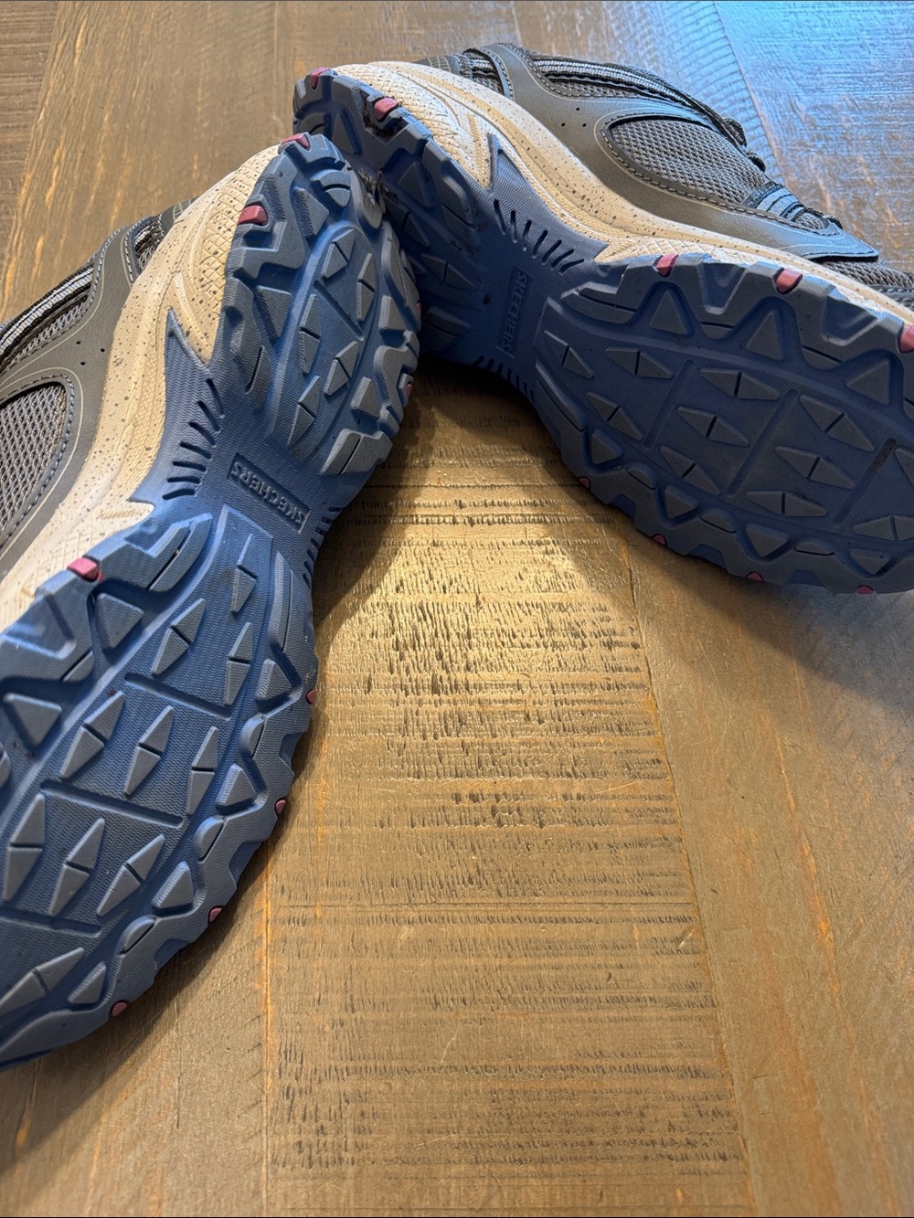 Skechers Hillcrest Vast Adventure Trail - Women's Athletic Shoes Grey & Purple - Picture 3 of 4